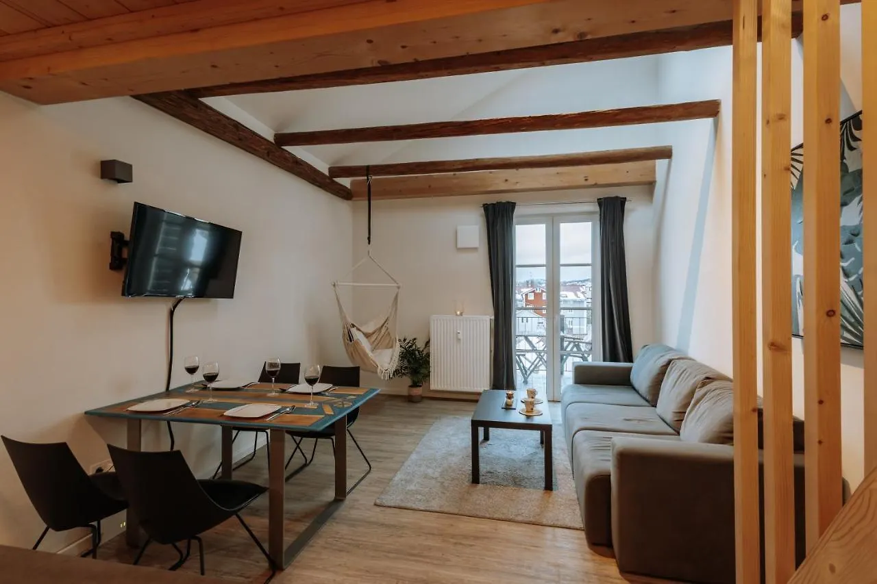 Apartment Ferienwohnung Modern Elegance Lofts - Wohnen Auf Zwei Ebenen Passau Deutschland