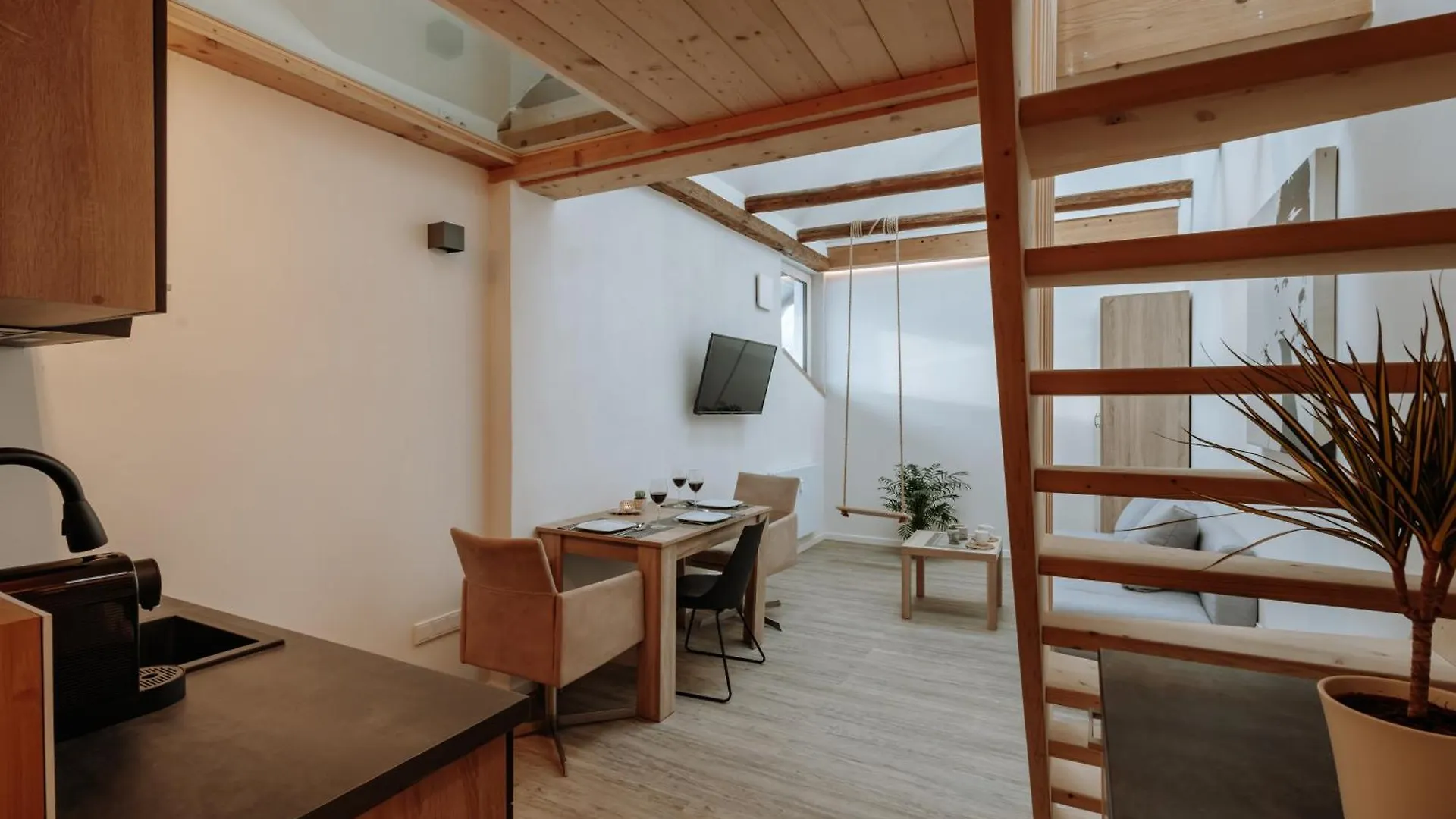 Modern Elegance Lofts - Wohnen Auf Zwei Ebenen Appartement Passau