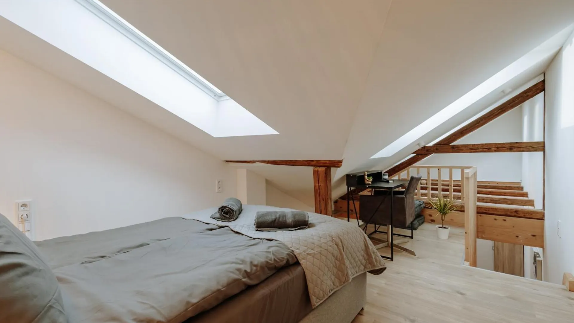Modern Elegance Lofts - Wohnen Auf Zwei Ebenen Appartement Passau